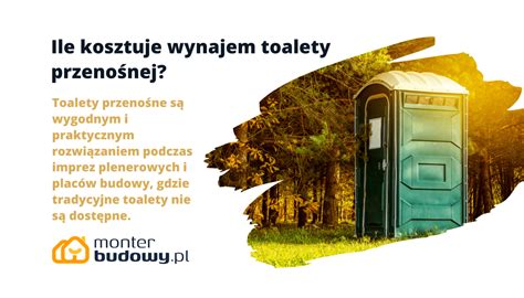 Schemat przedstawiający lokalizację przenośnej toalety względem ściany kamienicy z instalacją gazową