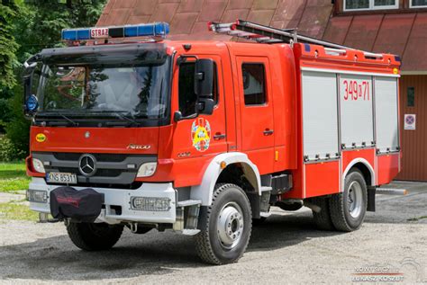 Zdjęcie samochodu GBARt Mercedes-Benz Atego 1429/Bocar OSP Rytro w akcji