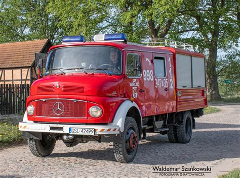Zdjęcie wycofanego samochodu SRt Mercedes-Benz 911/Wackenhut OSP Rytro