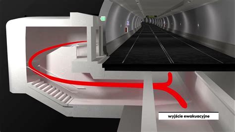 Wizualizacja tunelu pod Świną