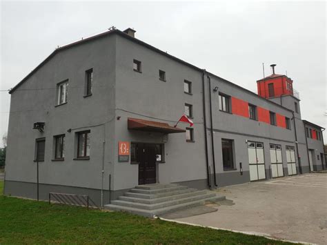 Nowoczesny budynek remizy OSP Ożarów Mazowiecki