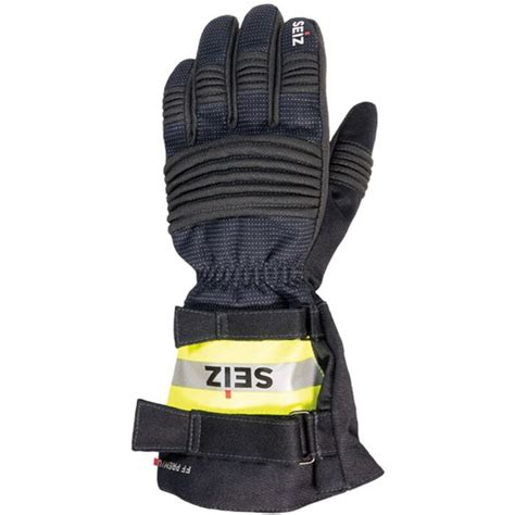 zdjęcie rękawic SEIZ Fire-Fighter Premium S PBI w zbliżeniu