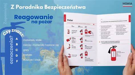 Zasady bezpieczeństwa przy pożarze elektrycznym - schemat