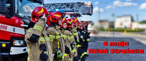 Ilustracja przedstawiająca młodego strażaka w mundurze z naszywkami specjalności.