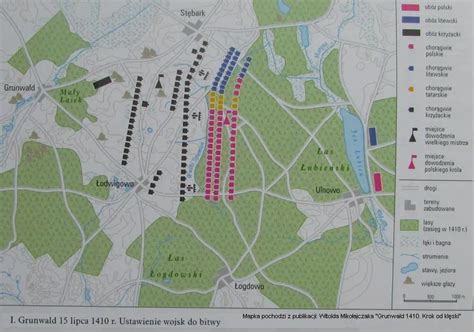 Ilustracja historycznej bitwy pod Lubiszewem niedaleko Tczewa