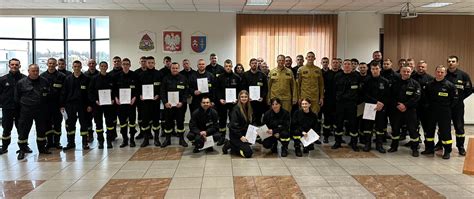 Schemat struktury szkolenia strażaków OSP: od poziomu podstawowego po specjalistyczne kursy dowódcze
