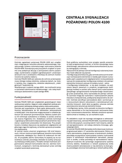 Graficzne przedstawienie możliwości integracji centrali POLON 4100 z innymi systemami