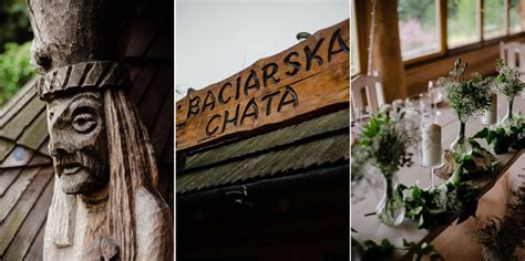 Płonąca drewniana karczma Baciarska Chata w Targanicach