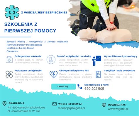 szkolenie z pierwszej pomocy z udziałem strażaka