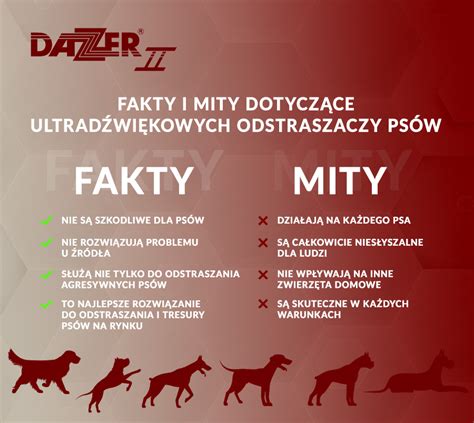 Infografika przedstawiająca mity i fakty dotyczące tatuaży w służbie strażackiej.