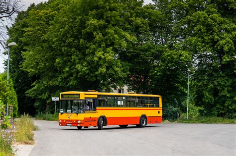 zdjęcie spalonego autobusu Jelcz 120M