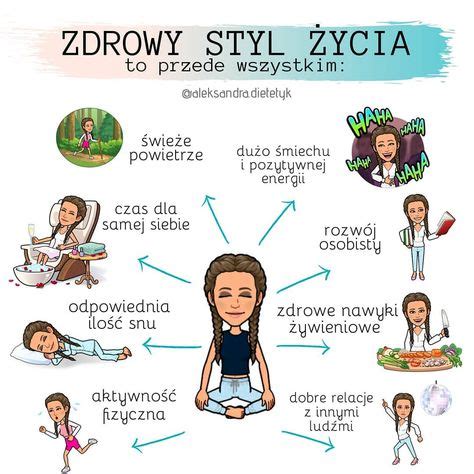 Grafika przedstawiająca osobę ćwiczącą lub symbolizująca zdrowy styl życia