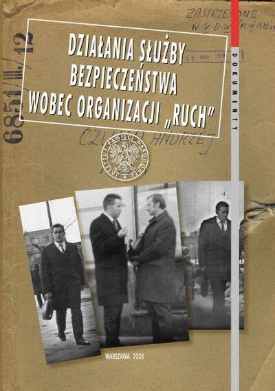 Portret Mariana Gołębiewskiego, współzałożyciela organizacji „Ruch”