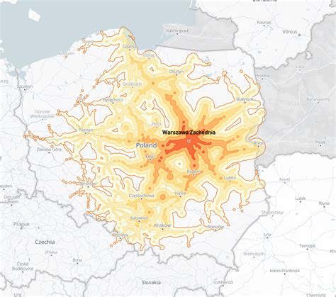 mapa pokazująca obszary poszukiwań