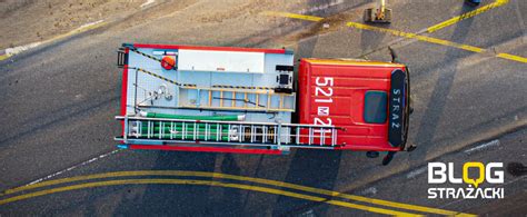 Przykład numeru operacyjnego na samochodzie strażackim