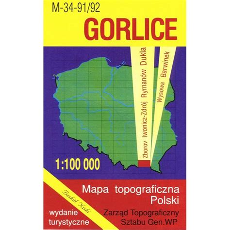 Map highlighting the Gorlice region