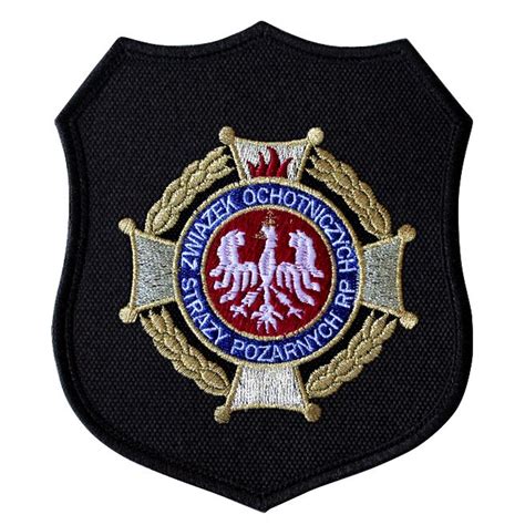 Naszywka miejscownik OSP na mundur strażacki
