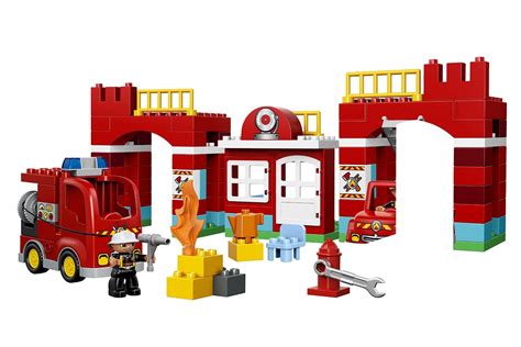 Ilustracja przedstawiająca instrukcję budowania zestawu LEGO Duplo 10593