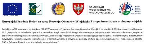 fotografia zmodernizowanego obiektu OSP w Cekowie-Kolonii z instalacją fotowoltaiczną