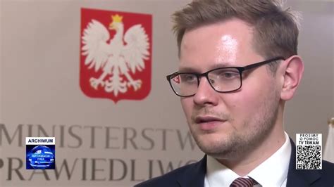fotografia byłego wiceministra sprawiedliwości Michała Wosia