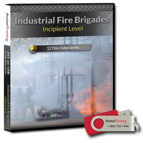 Infographic or schema showing the scale of industrial fire brigades intervention