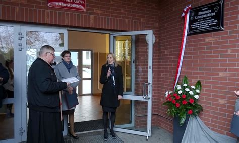 uroczystość OSP w Miejscu Piastowym, odsłonięcie tablicy pamiątkowej