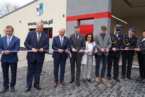 Uroczystość otwarcia nowej remizy strażackiej i świetlicy wiejskiej w Przejazdowie, Gmina Pruszcz Gdański