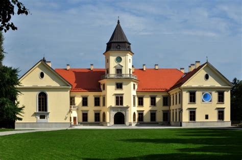 Zamek Tarnowskich w Dzikowie - widok historycznej rezydencji