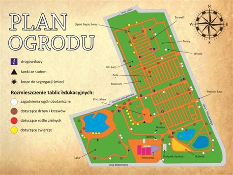 Plan ogrodu krajobrazowego i otoczenia zamku w Dzikowie