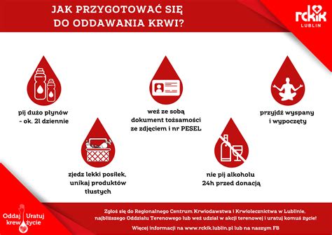 infografika przedstawiająca proces oddawania krwi i korzyści dla dawców