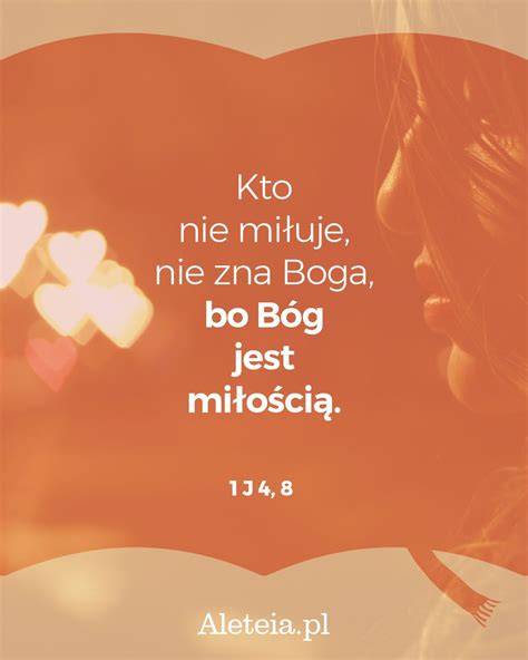 Infografika przedstawiająca cytaty biblijne o Bożej opiece i miłości