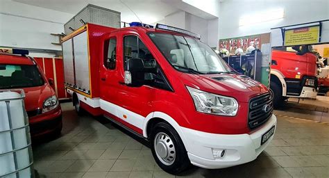 Nowy samochód ratownictwa technicznego Ford Transit OSP Chabówka