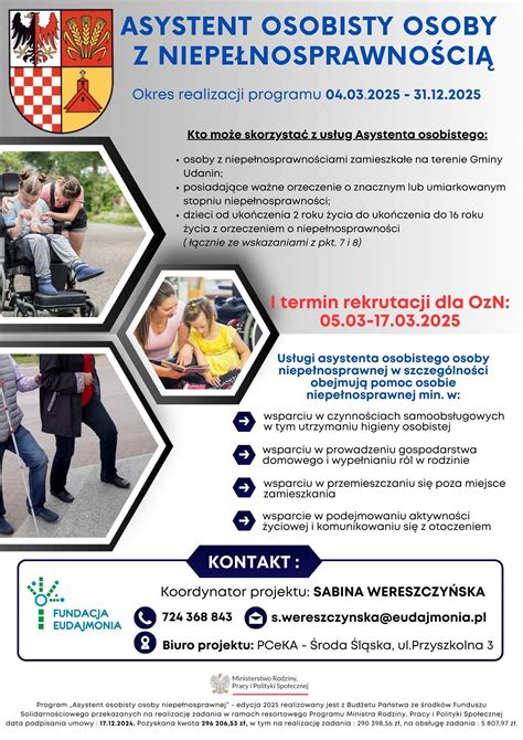 infografika przedstawiająca ścieżkę uzyskania pomocy w ramach programu Asystent osobisty osoby niepełnosprawnej