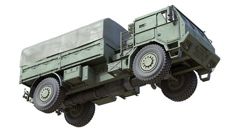 Grafika lub zdjęcie przedstawiające samochód Tatra 815-7 4x4 dla Bundeswehry w lesie