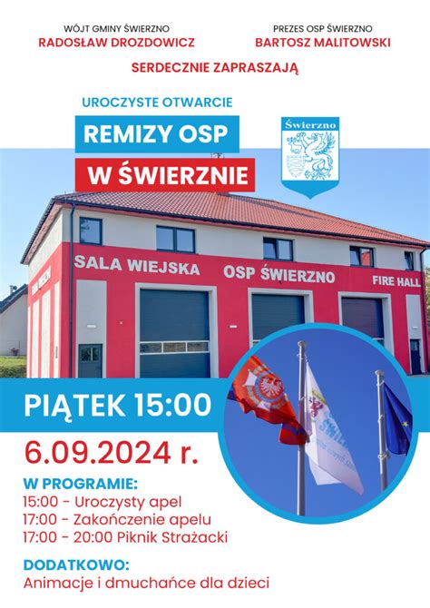 Uroczyste otwarcie remizy OSP w Obrze