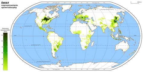 Mapa rozmieszczenia lasów borealnych na półkuli północnej