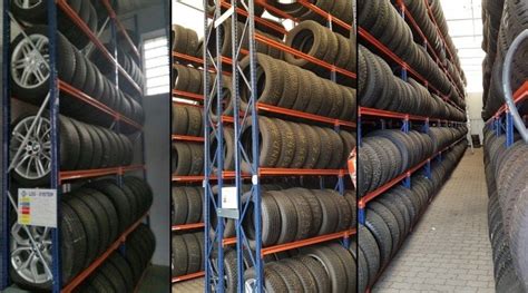 Widok na płonącą halę produkcyjną i magazyn opon w Markowej