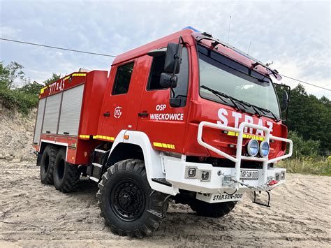Zdjęcie wozu bojowego STAR 266 OSP Gleba