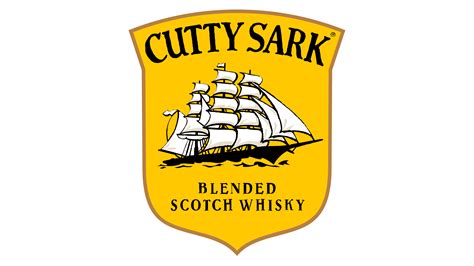 Logo of Cutty Sark whisky with the ship illustration