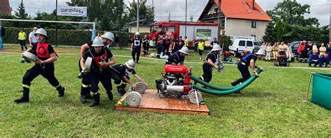 Zawody sportowo-pożarnicze drużyn OSP w akcji
