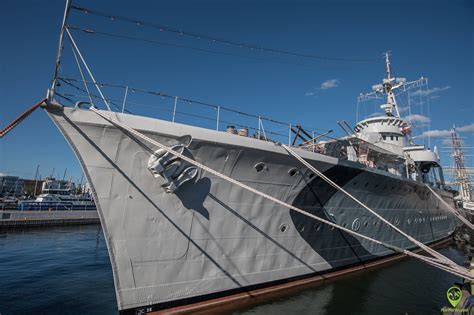 wystawa uzbrojenia na pokładzie ORP Błyskawica