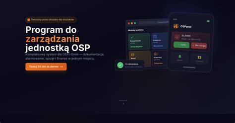 Zrzut ekranu przedstawiający panel zarządzania OSPanel