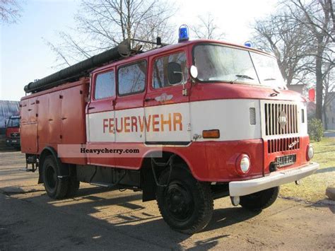 Thematic photo of an IFA W50L fire truck
