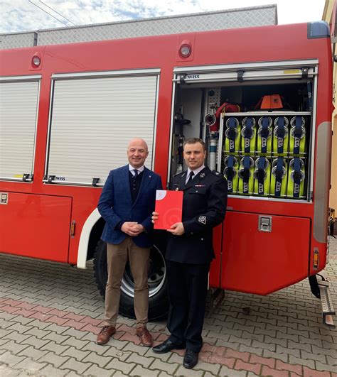 Poświęcenie nowego sprzętu ratowniczego dla PSP Biłgoraj