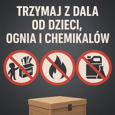 Ilustracja przedstawiająca bezpieczne przechowywanie baterii guzikowych z dala od dzieci.