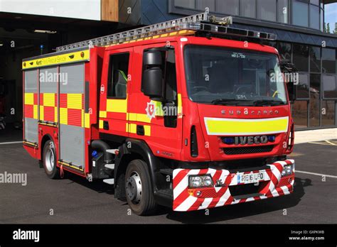 Photo of the Iveco Eurocargo fire truck from OSP Przyrów