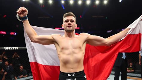 Michał Oleksiejczuk w oktagonie wagi średniej