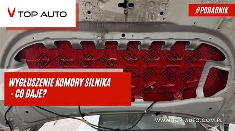 Sposób zabezpieczenia komory silnika w samochodzie