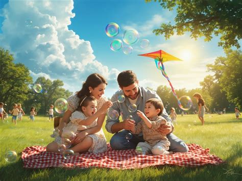 Rodzinne spędzanie czasu podczas Dnia Dziecka w plenerze