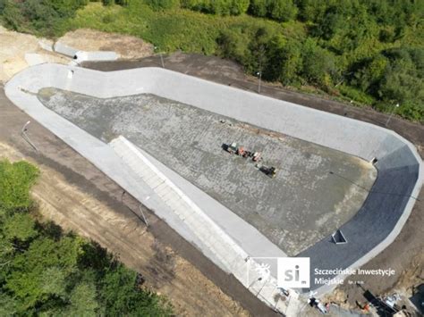 schematyczny plan budowy zbiornika retencyjnego we Francji